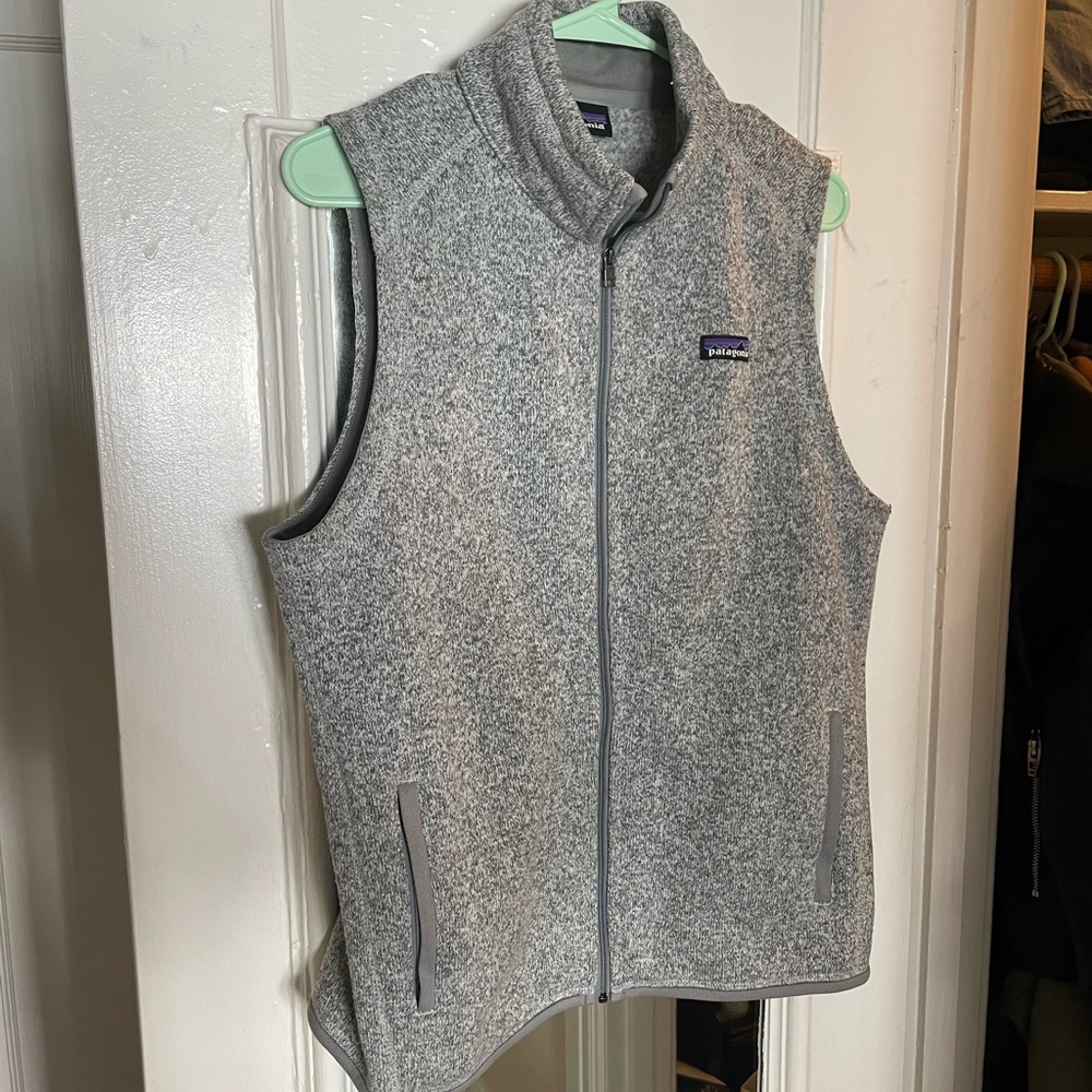 Gray Patagonia vest